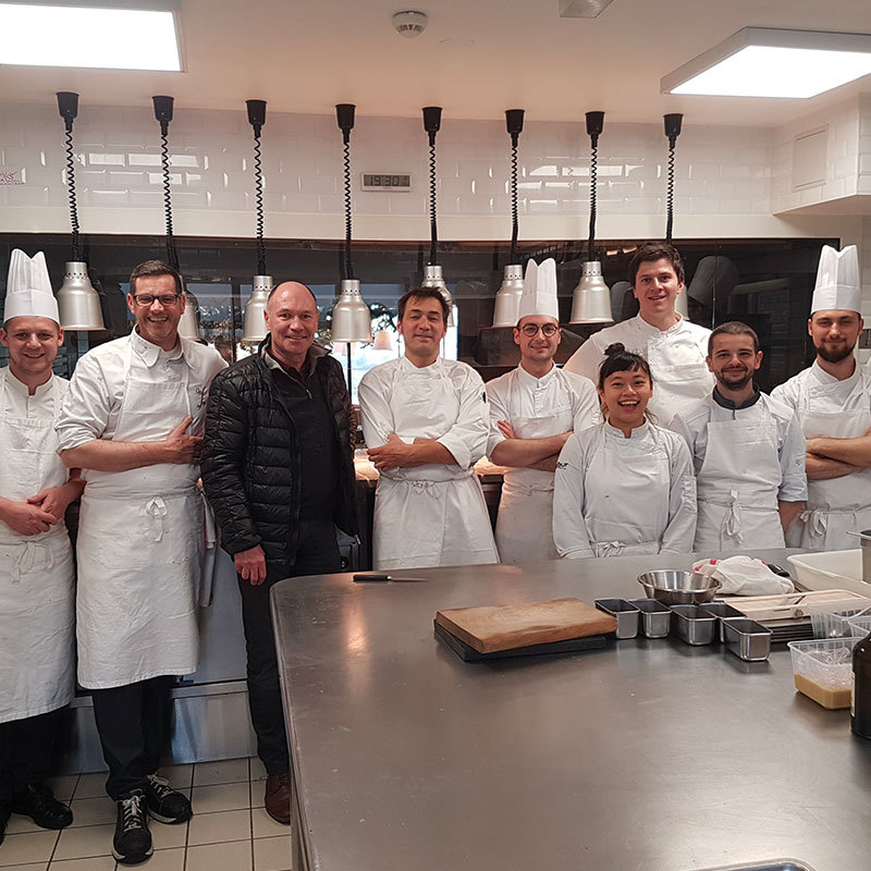 La Brigade de Laurent Petit du Clos Des Sens à Annecy-le-Vieux